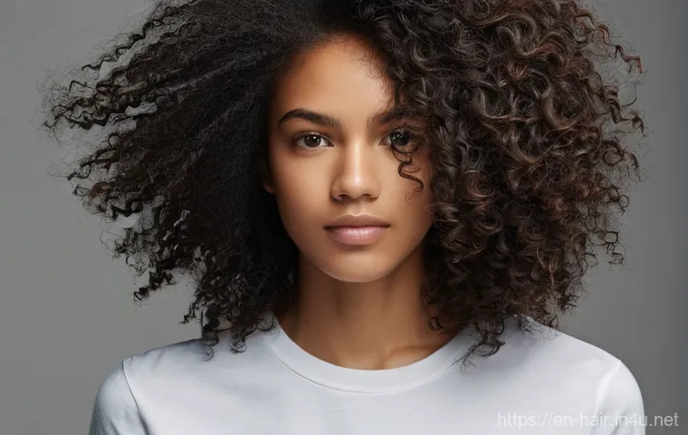 열 손상 모발 복구용 헤어팩 - **Image Prompt: The Silent Saboteur - Heat Damaged Hair**
    "A close-up, highly detailed shot of a...