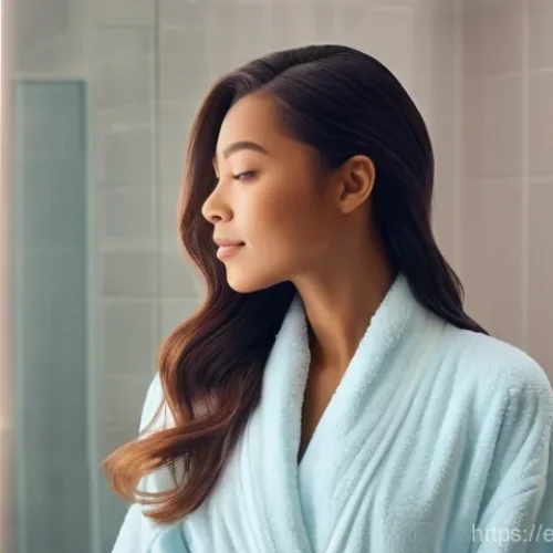 다이슨 슈퍼소닉과 파나소닉 드라이어 비교 - **Prompt 1: "Radiant Hair Transformation"**
    "A young woman with incredibly lustrous, healthy, an...